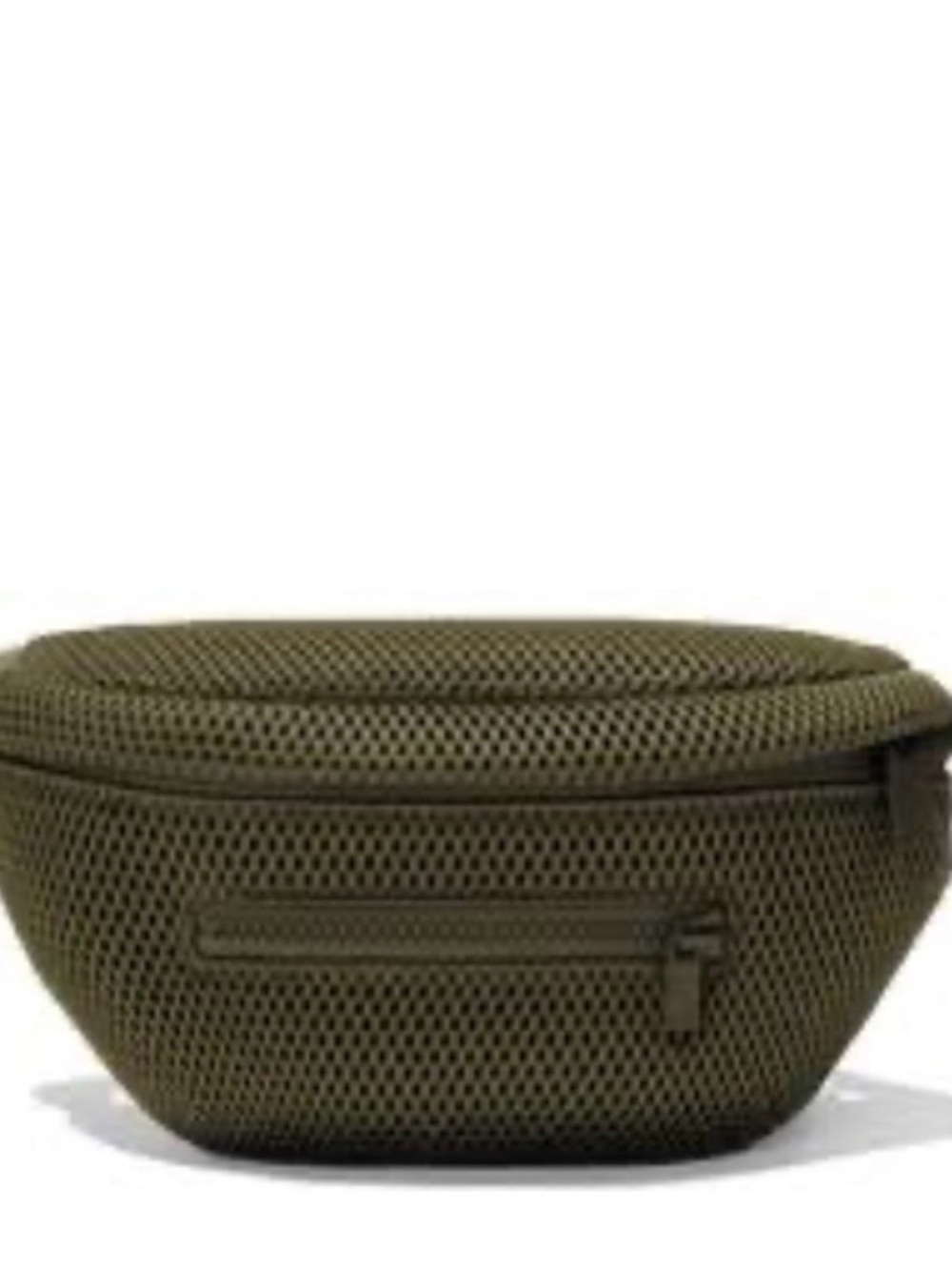 Dagne Dover Olive Mesh Belt Bag